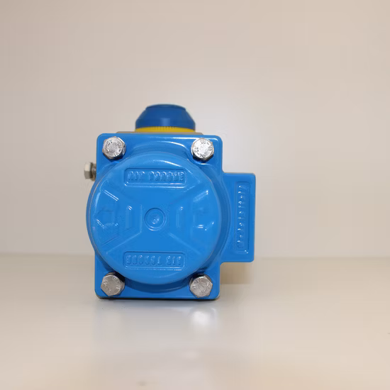 Pignone a cremagliera in alluminio IP67 pneumatico/elettrico Singolo a doppio effetto Coppia pneumatica Ritorno a molla Attuatore rotativo lineare da 90/120/180 gradi per valvole a sfera (JN-BV1019)